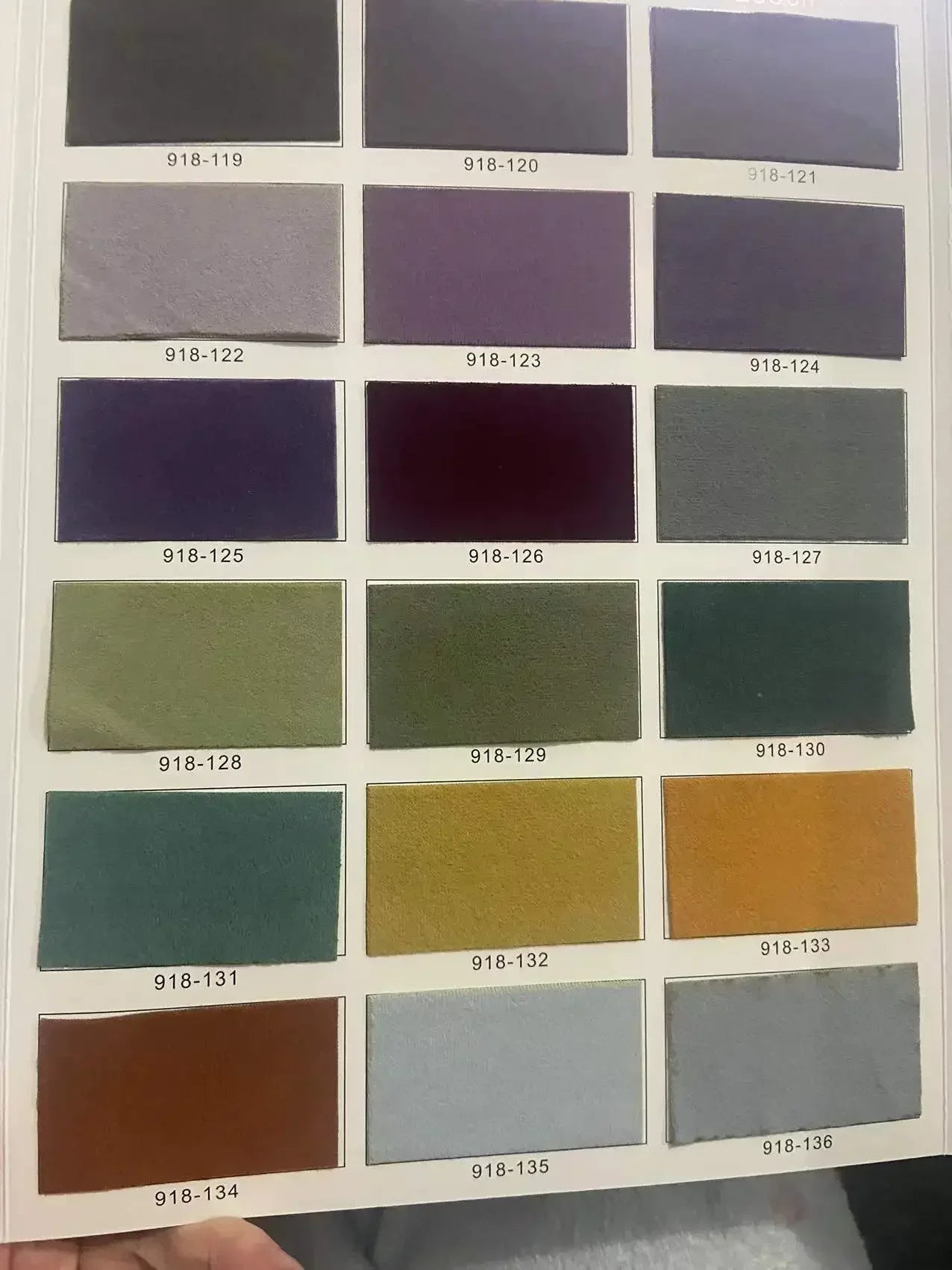 Carte de couleur 1