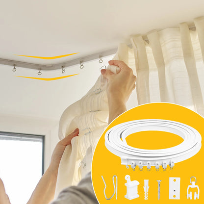 Rail rideaux plafond