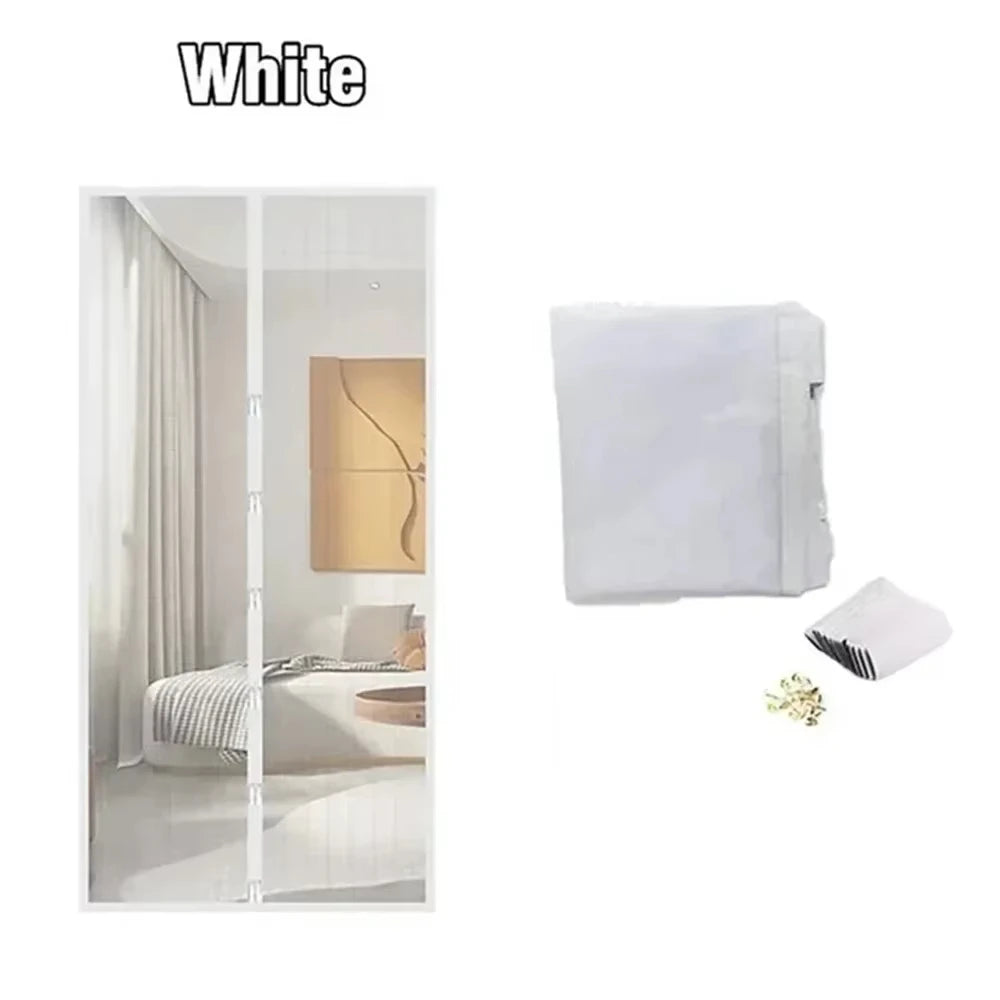 Rideau anti-moustique blanc