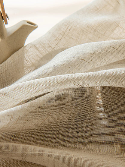 Rideaux lin naturel
