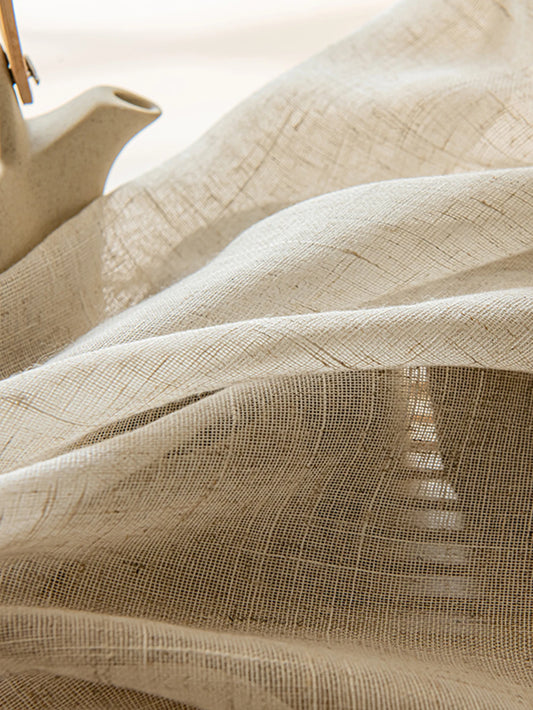 Rideaux lin naturel