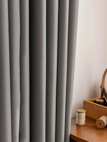 Rideau occultant gris anthracite