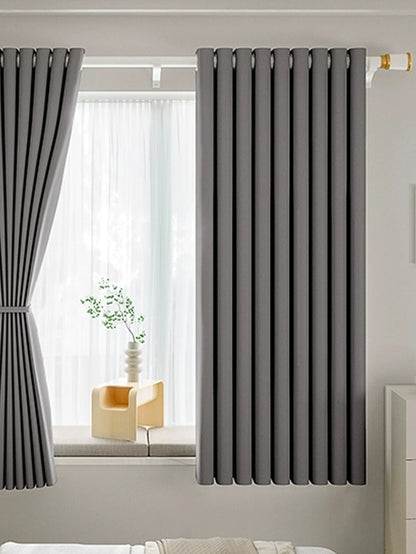 Rideau occultant gris anthracite